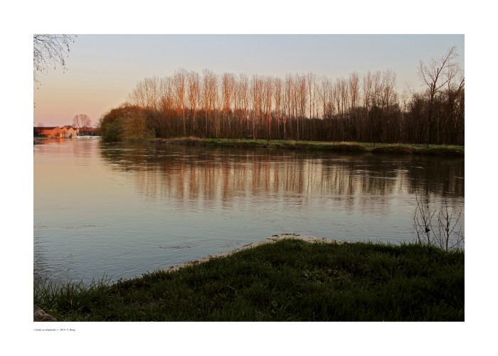 Jarnac au crépuscule